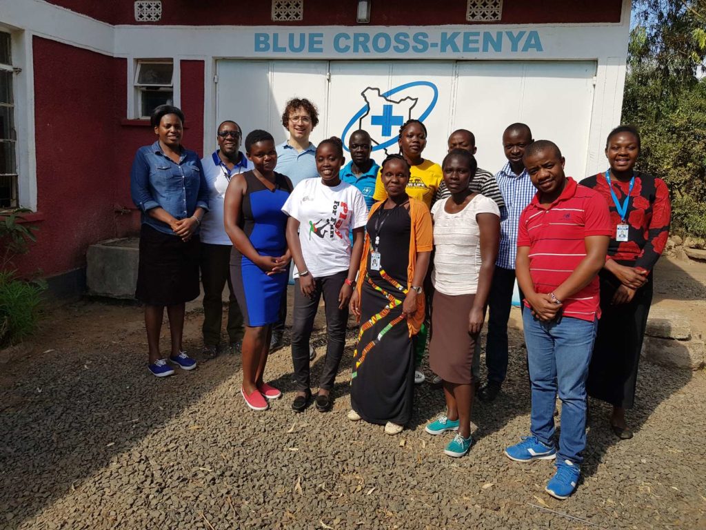 Blå Kors Kenya internasjonalt arbeid