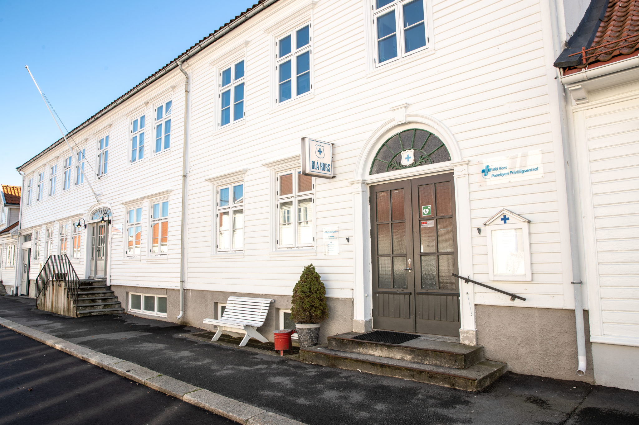 Fasade Blå Kors Kristiansand