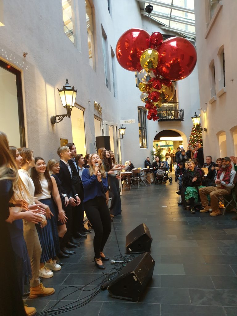 Oslo Soul Children ga jernet under julearrangementet hos Eger i Oslo.