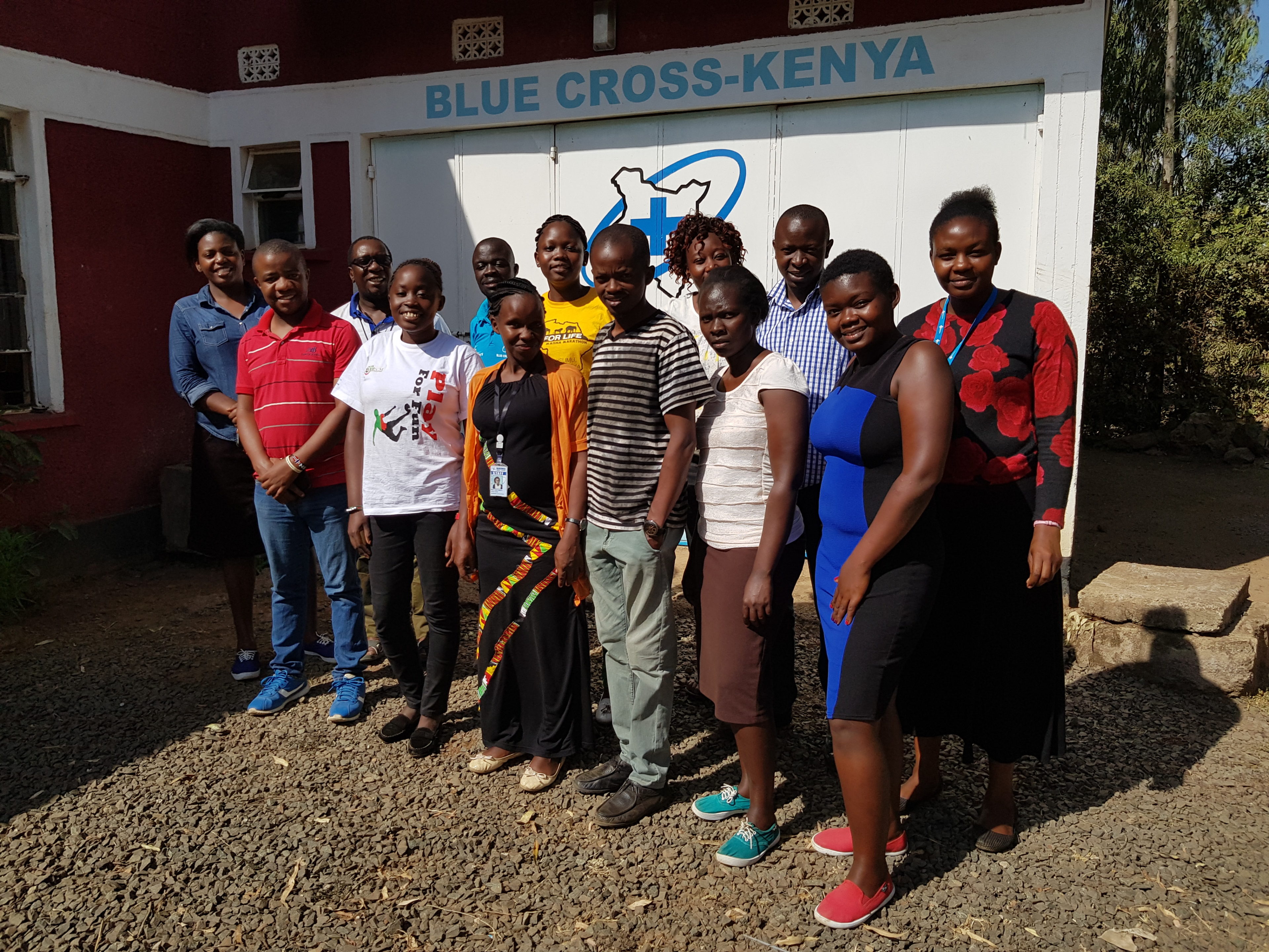 Blå Kors Kisumu teamet