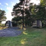 To podhytter på Roligheden camping