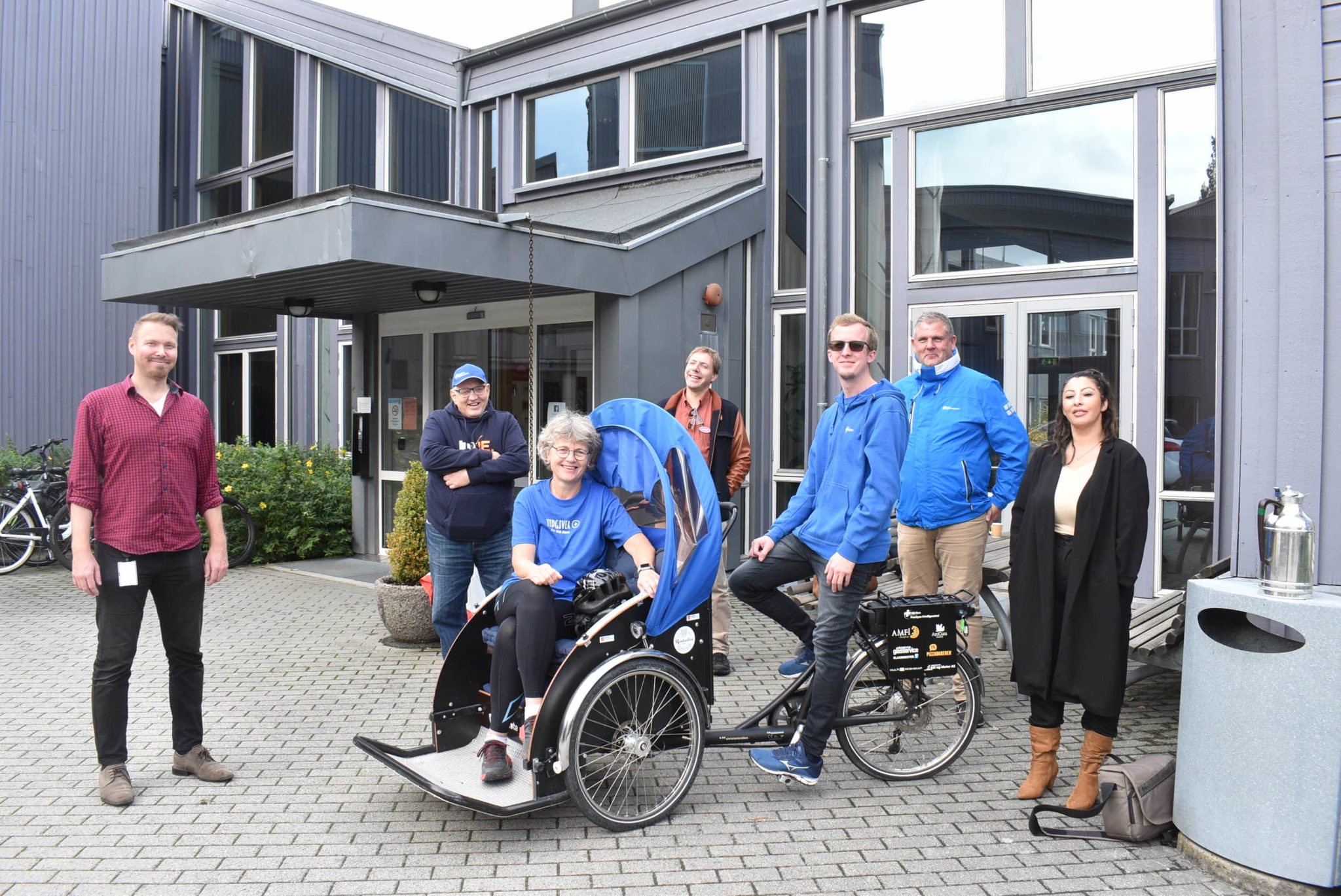 Har tatt hundrevis med på sykkeltur