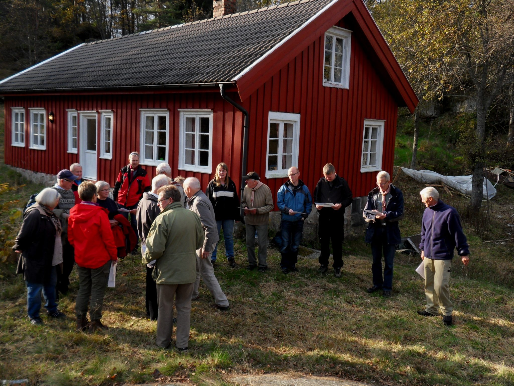 Jubileumsfest på Blåstua i 2011.