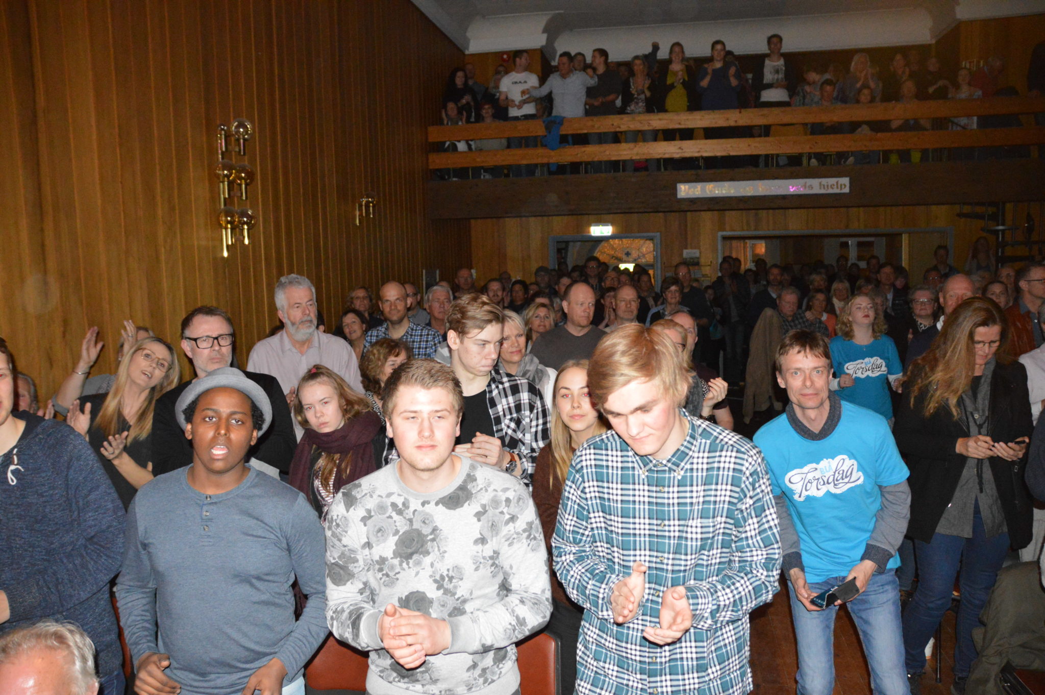 Publikum på D'Sound-konserten i 2016