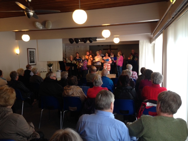 Fullt hus på Centerkirken i Hirtshals