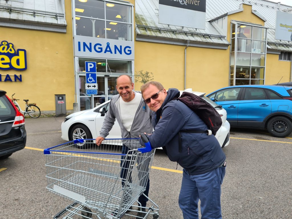 Frode Hornnes og Olaf Theodor Mesel