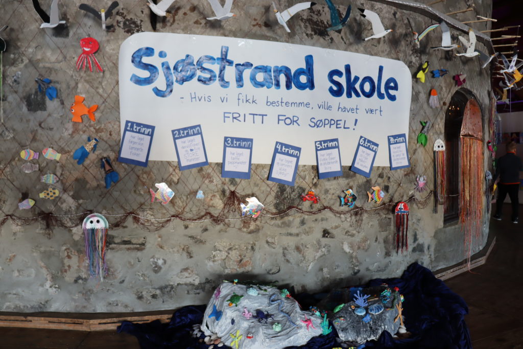 Sjøstrand skole kalt sitt kunstverk