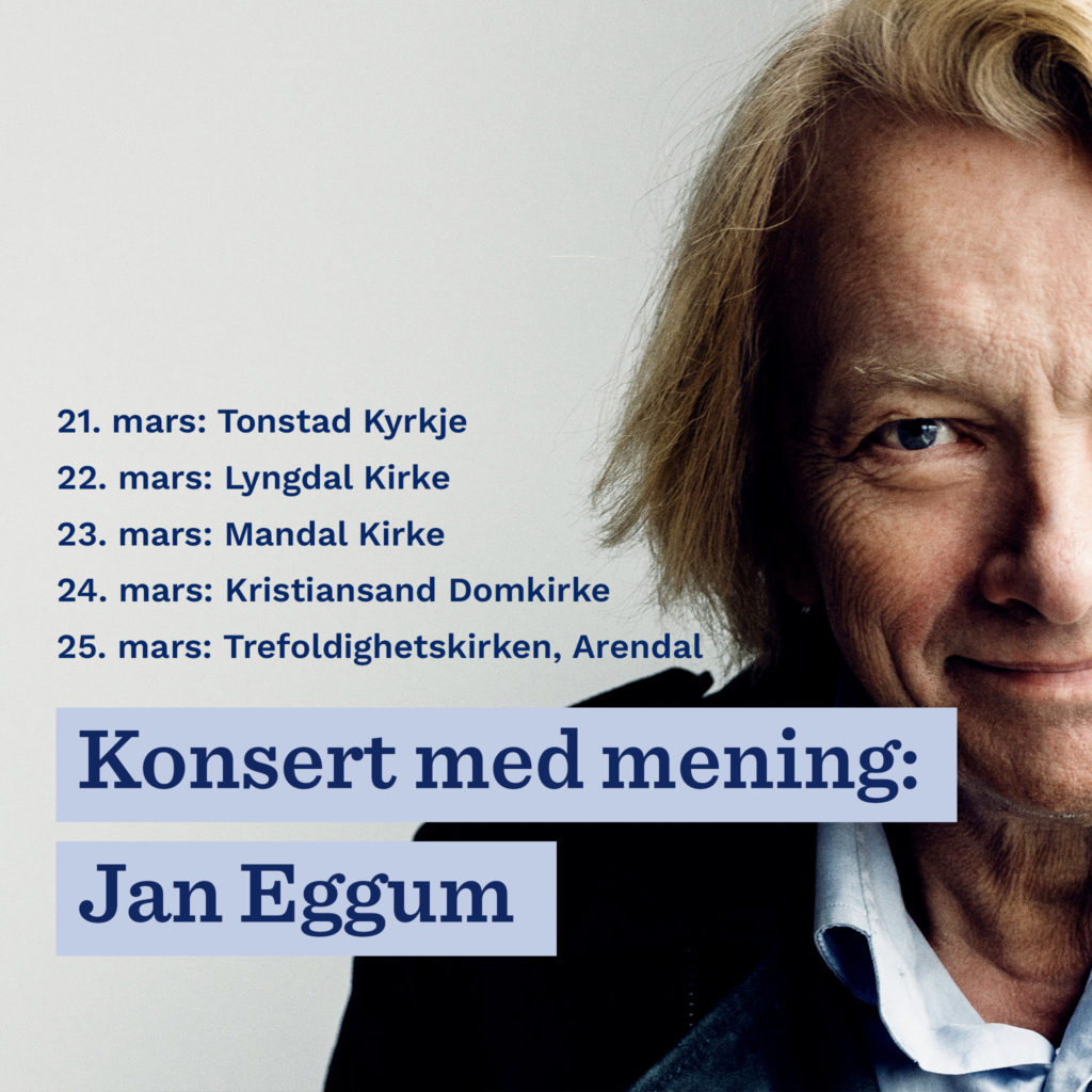 Kirkekonserter med Jan Eggum