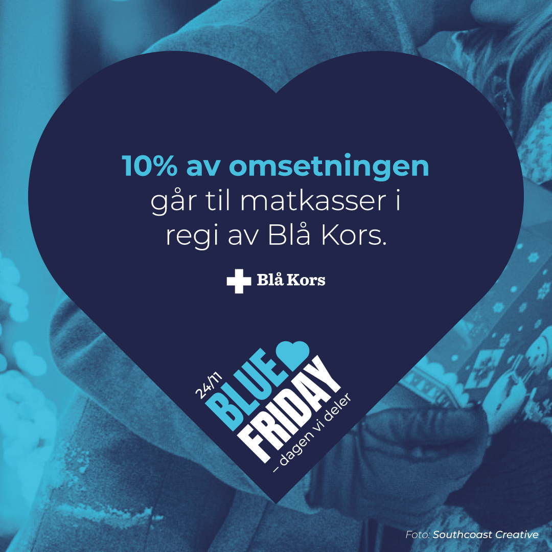 Blue Friday Blir St rre Og St rre Bl Kors Kristiansand