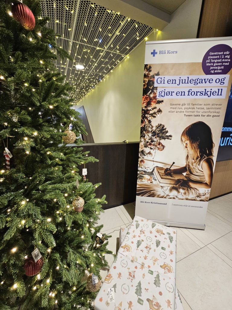 Blå Kors juletre