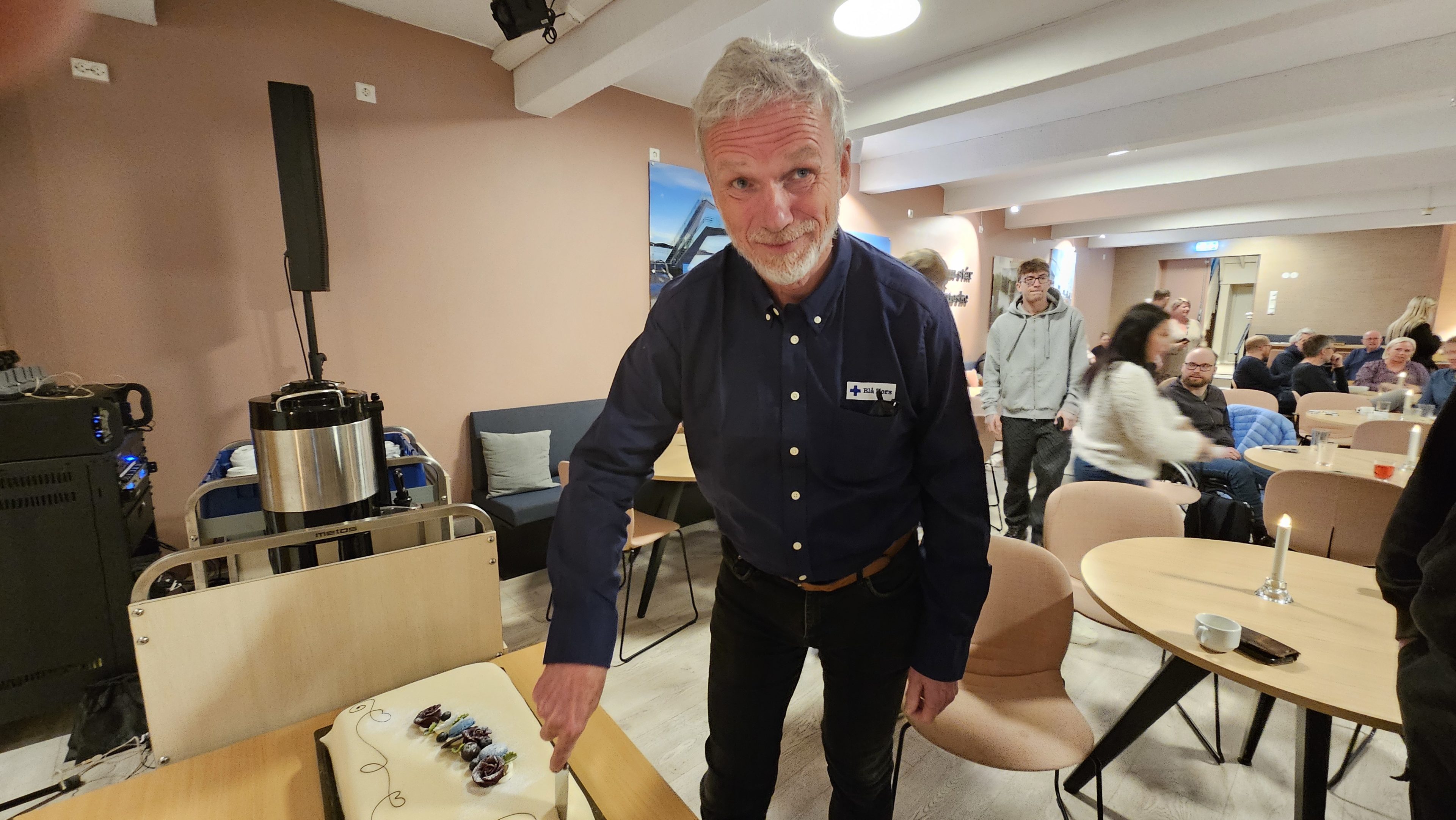 Leder av Blå Kors terapi, Einar Hajum