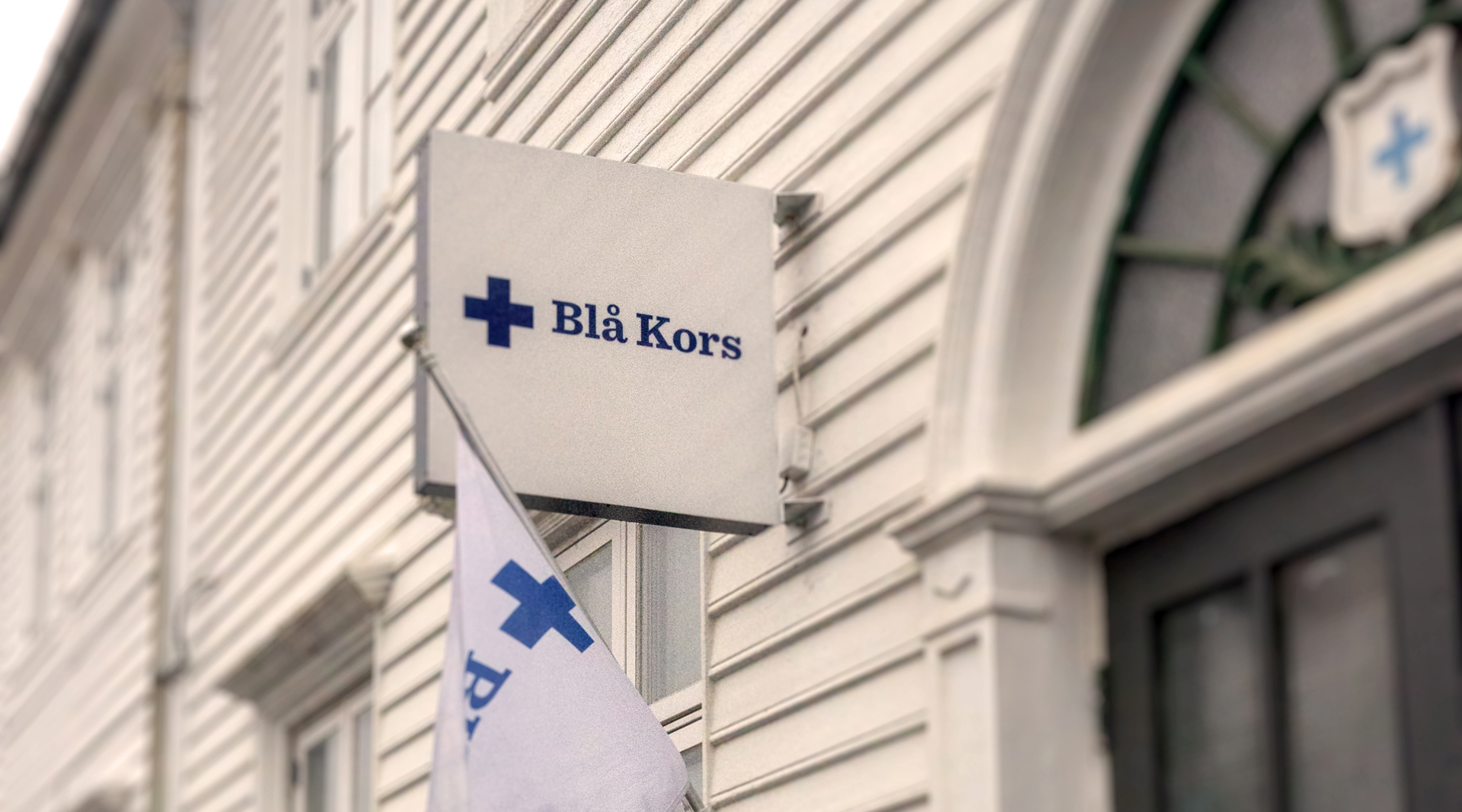 Blå Kors fasade 2024