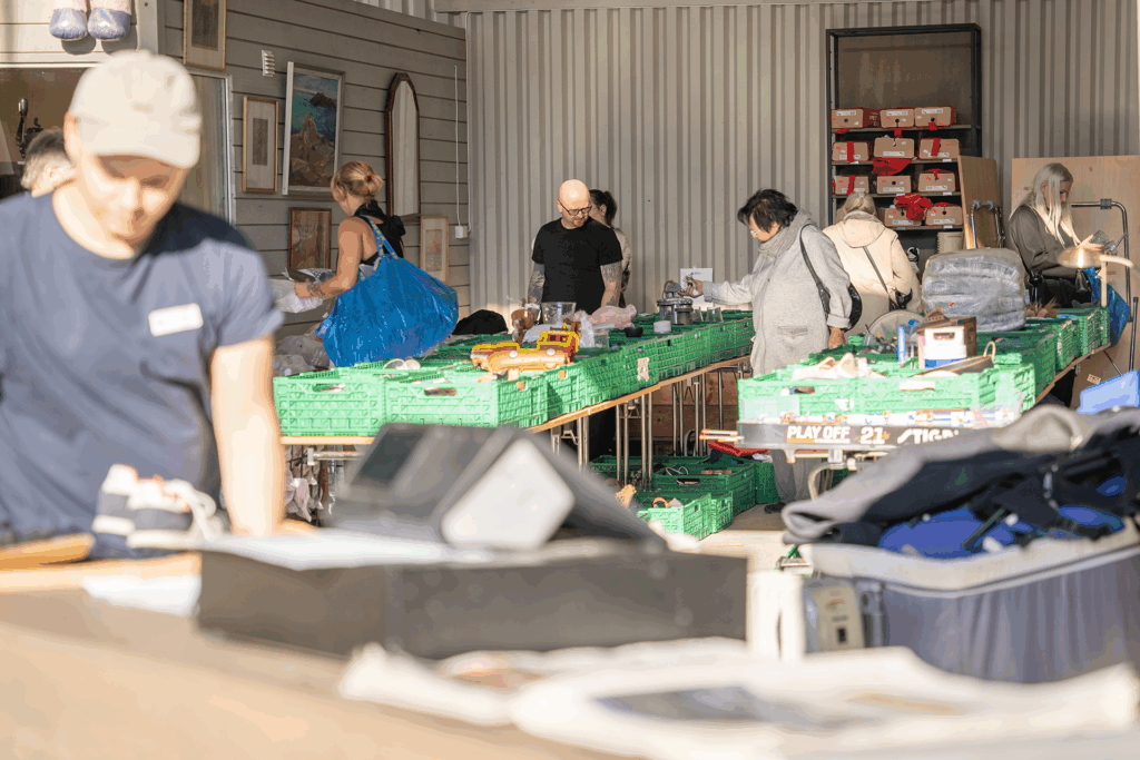 Blant varene er det av og til noen skatter som får nytt liv hos nye eiere