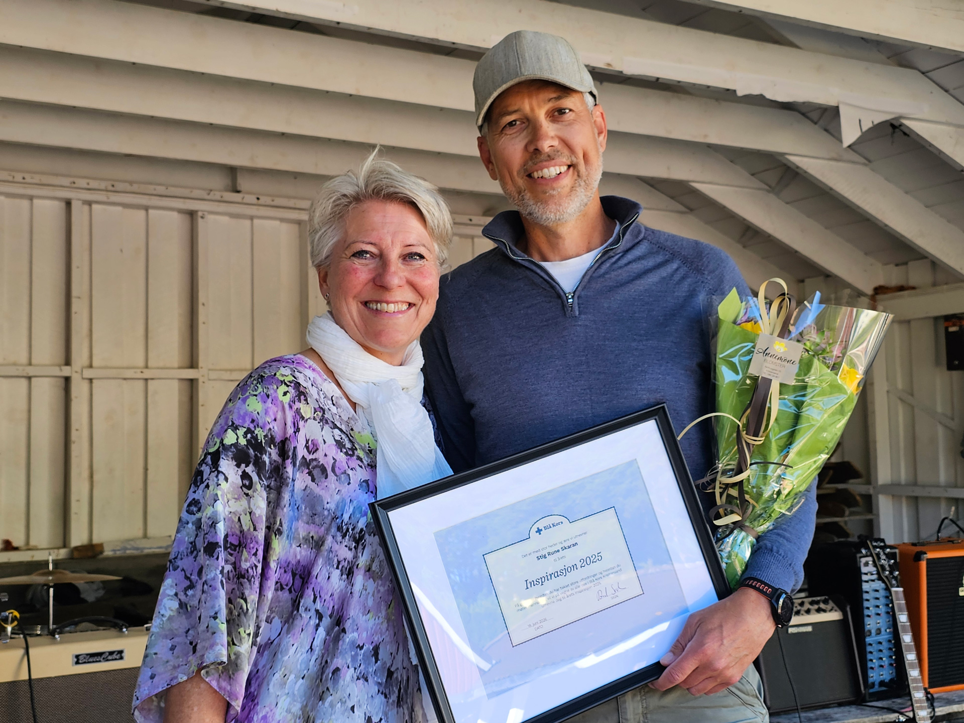 Stig Rune Skaran og Wenche Tønnessen