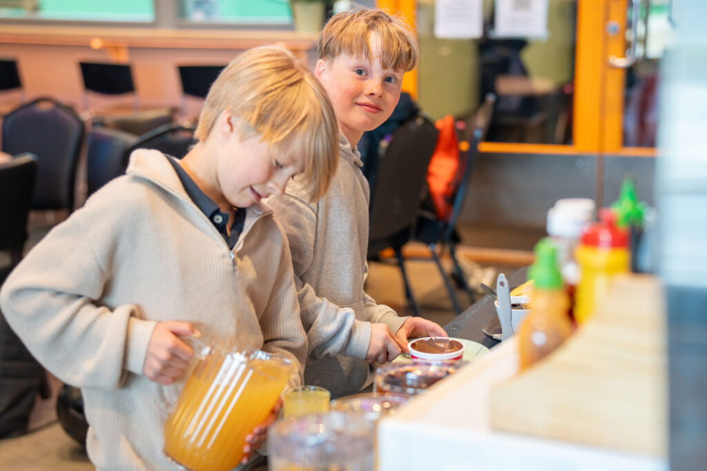 Blå Kors aktivitetspark kafe