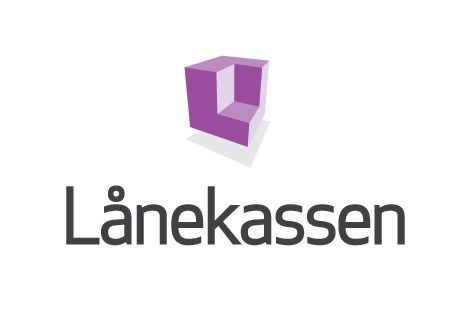 Bilde av Lånekassens logo. Emblem øverst, tekst under.